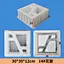 30-30-7 cm 38 Decorative Window Grille